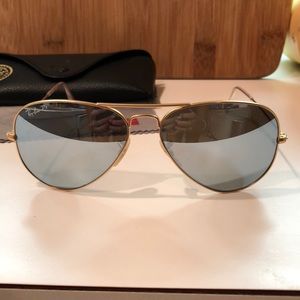 Polarized Original Aviator Mirrored Sunglasses